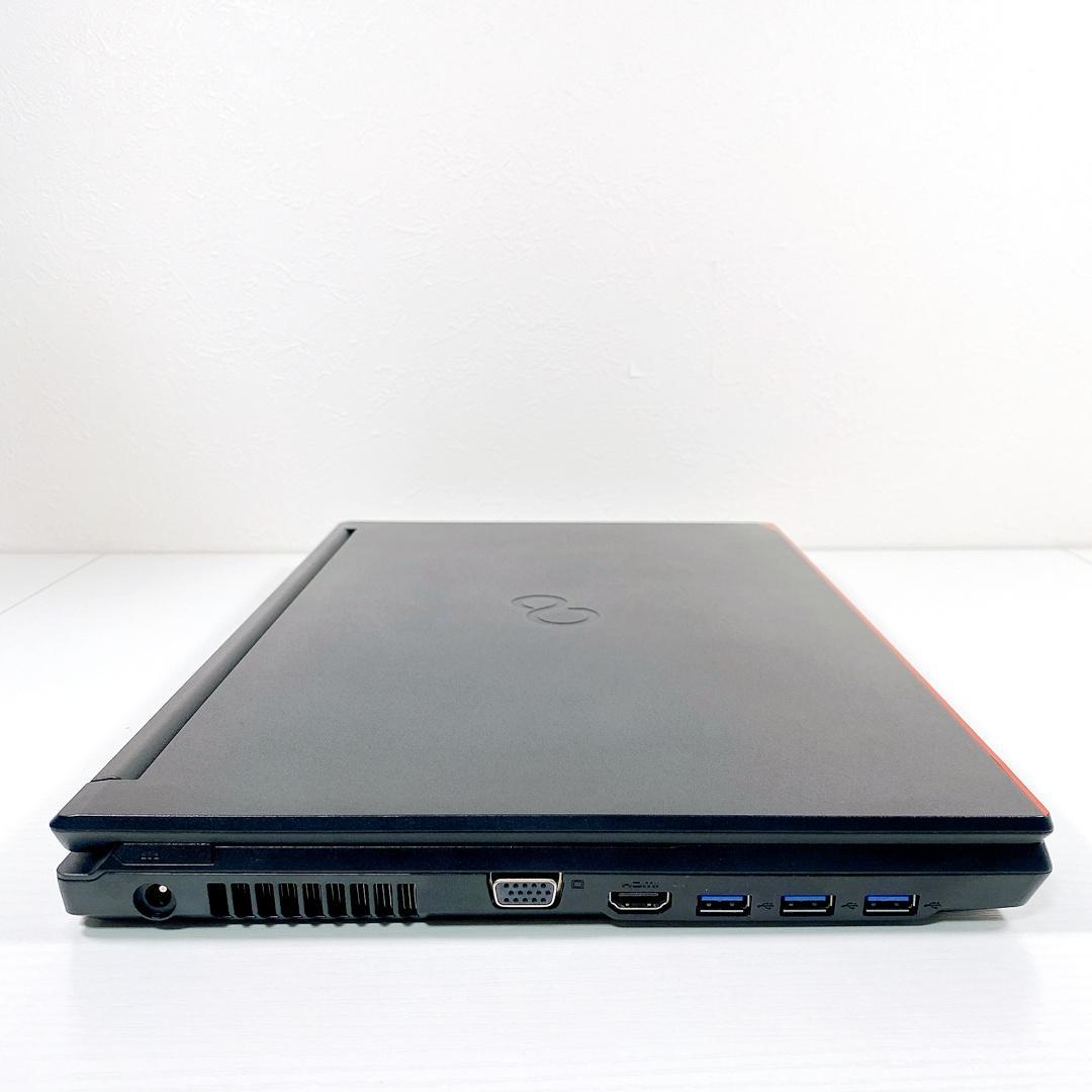 届いてすぐに使える✨事務作業OK✨Win11✨SSD✨富士通ノートパソコン✨01