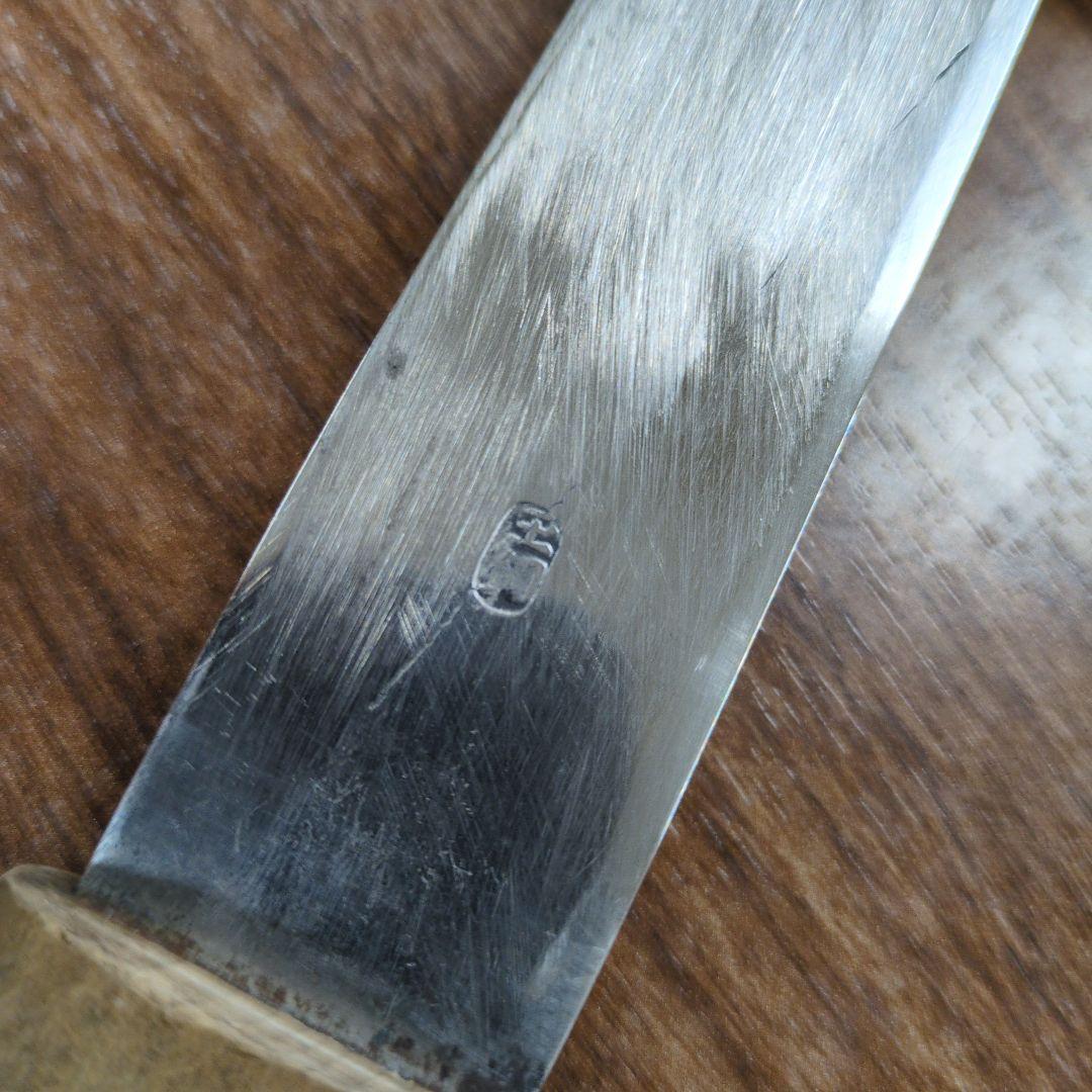 塗師屋刀　玉鋼　菊菅