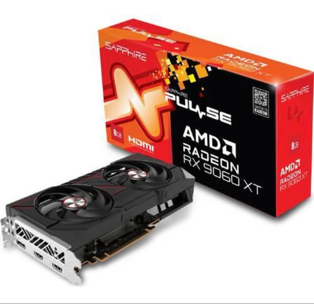 グラフィックボード・グラボ・ビデオカード SAPPHIRE Radeon RX 9060 XT 8GB