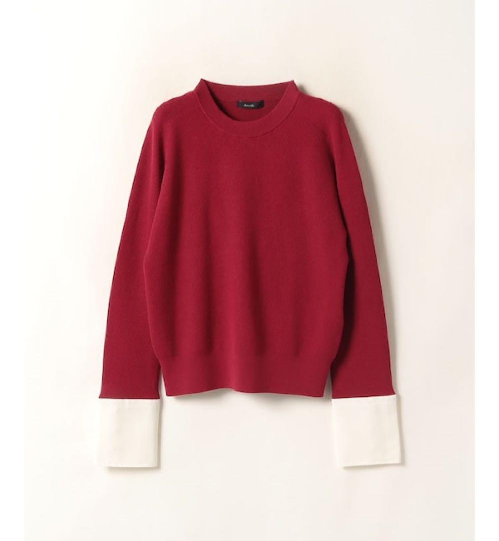 【新品即発送】allurevilleシャツカフスコンビプルオーバー