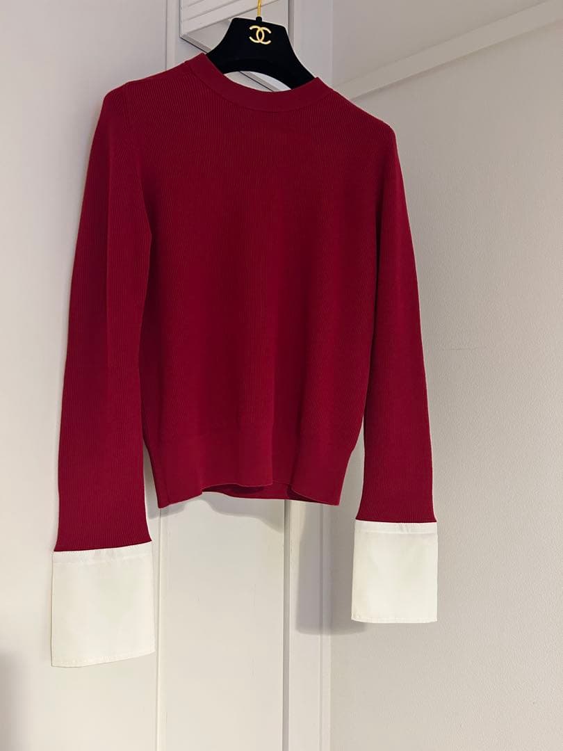 【新品即発送】allurevilleシャツカフスコンビプルオーバー