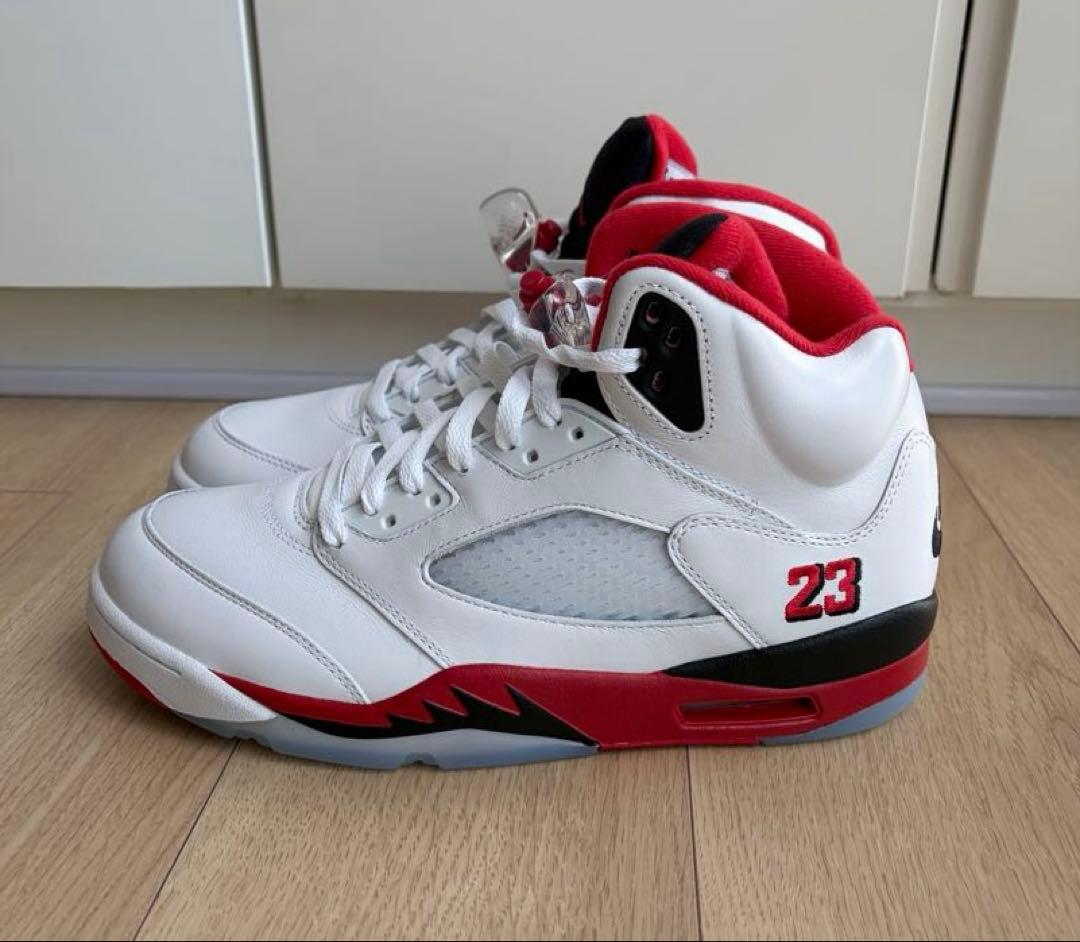 新品 エアジョーダン5 Nike Air Jordan 5 Fire Red