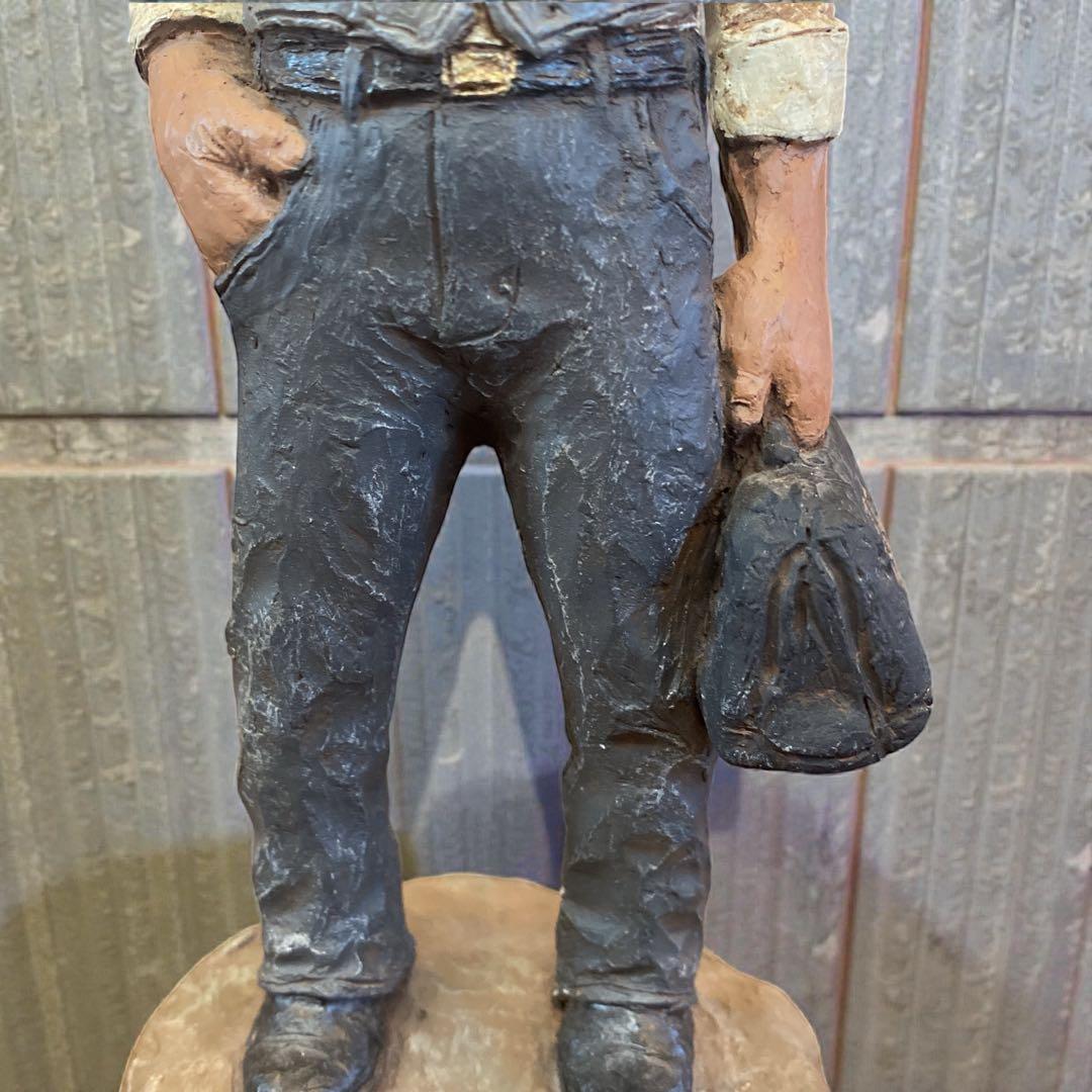 アメリカンインテリア　マイケルガーマン作　彫刻 アンティーク