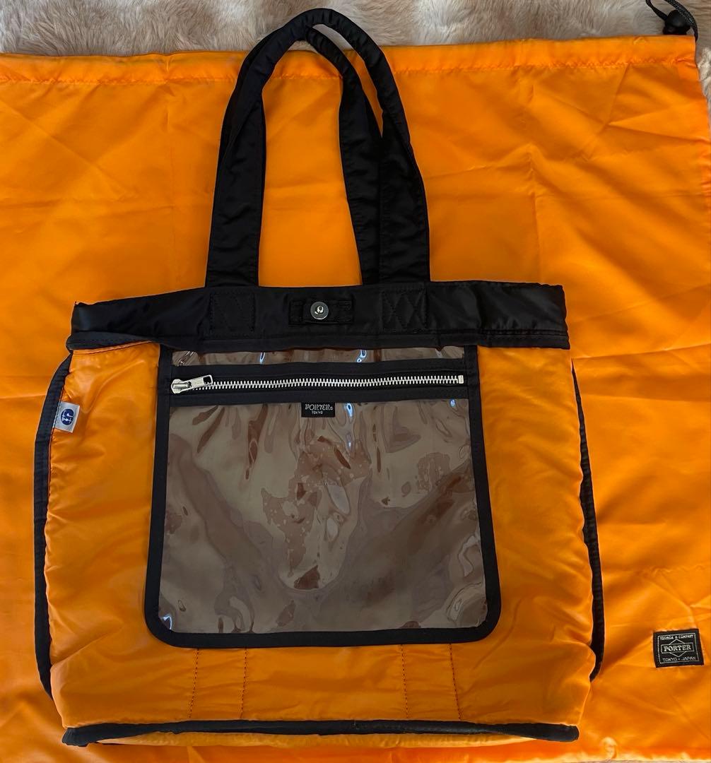 PORTER ポーター タンカー トートバッグ 肩掛け可 ブラック