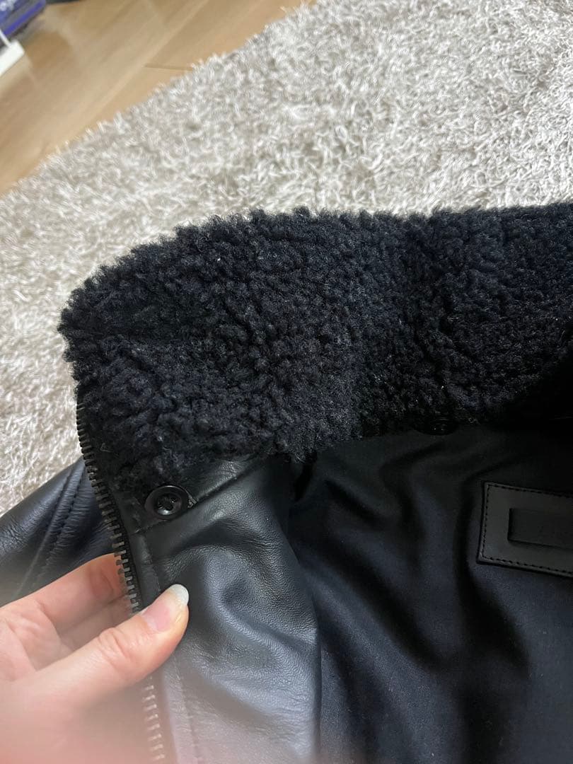 Lingoo Leathers ブラックレザーシングルライダース