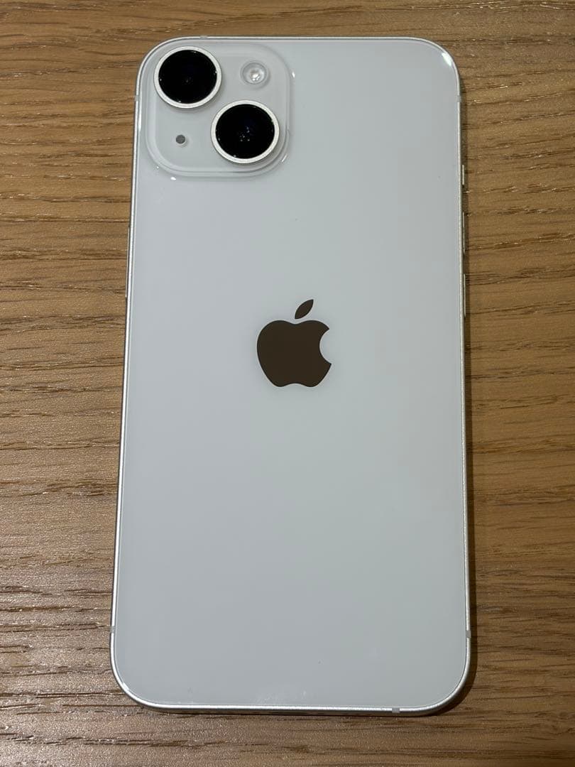 Apple iPhone 14 スターライト 白　本体 箱付き美品