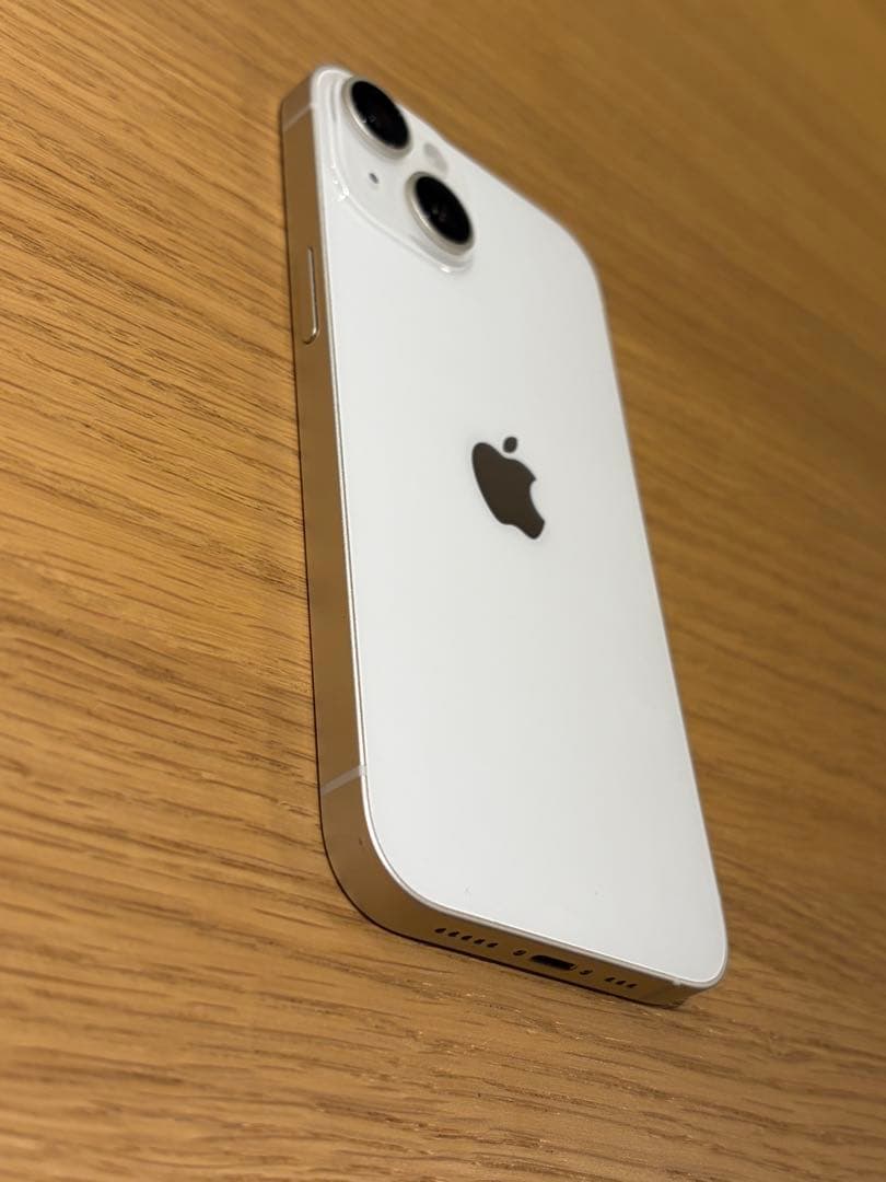 Apple iPhone 14 スターライト 白　本体 箱付き美品