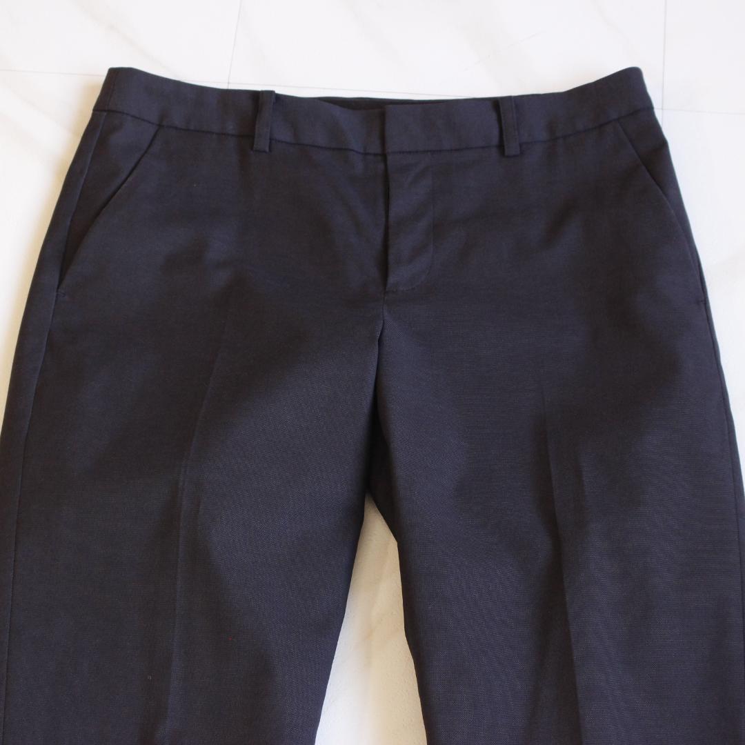 Green label relaxing Dギザミースーツ L ノーカラー 紺色