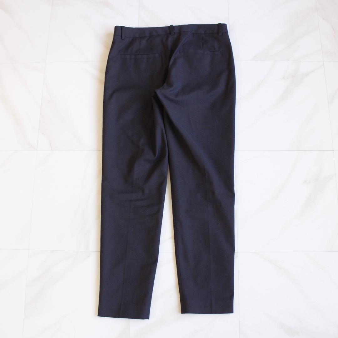 Green label relaxing Dギザミースーツ L ノーカラー 紺色