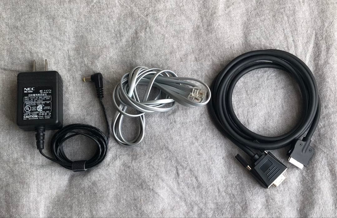 【32MB】NEC モバイルギア MC/R530 本体＋ACアダプタ、付属品多数