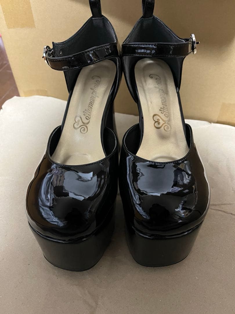 最終値下げ メタモルフォーゼ morphose ヒールストラップシューズ