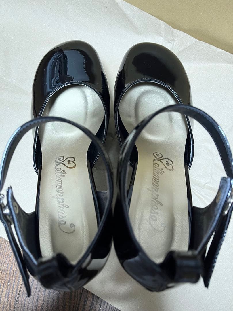 最終値下げ メタモルフォーゼ morphose ヒールストラップシューズ