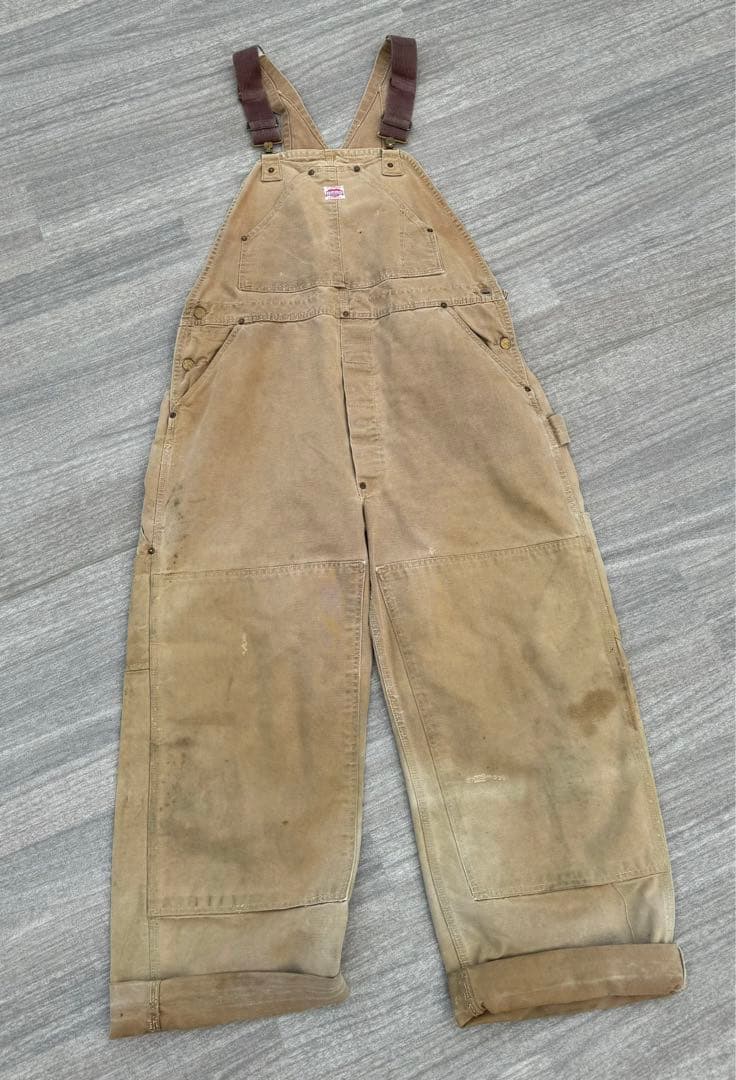 40s 50s carharrt オーバーオール　カーハート　ハートタグ