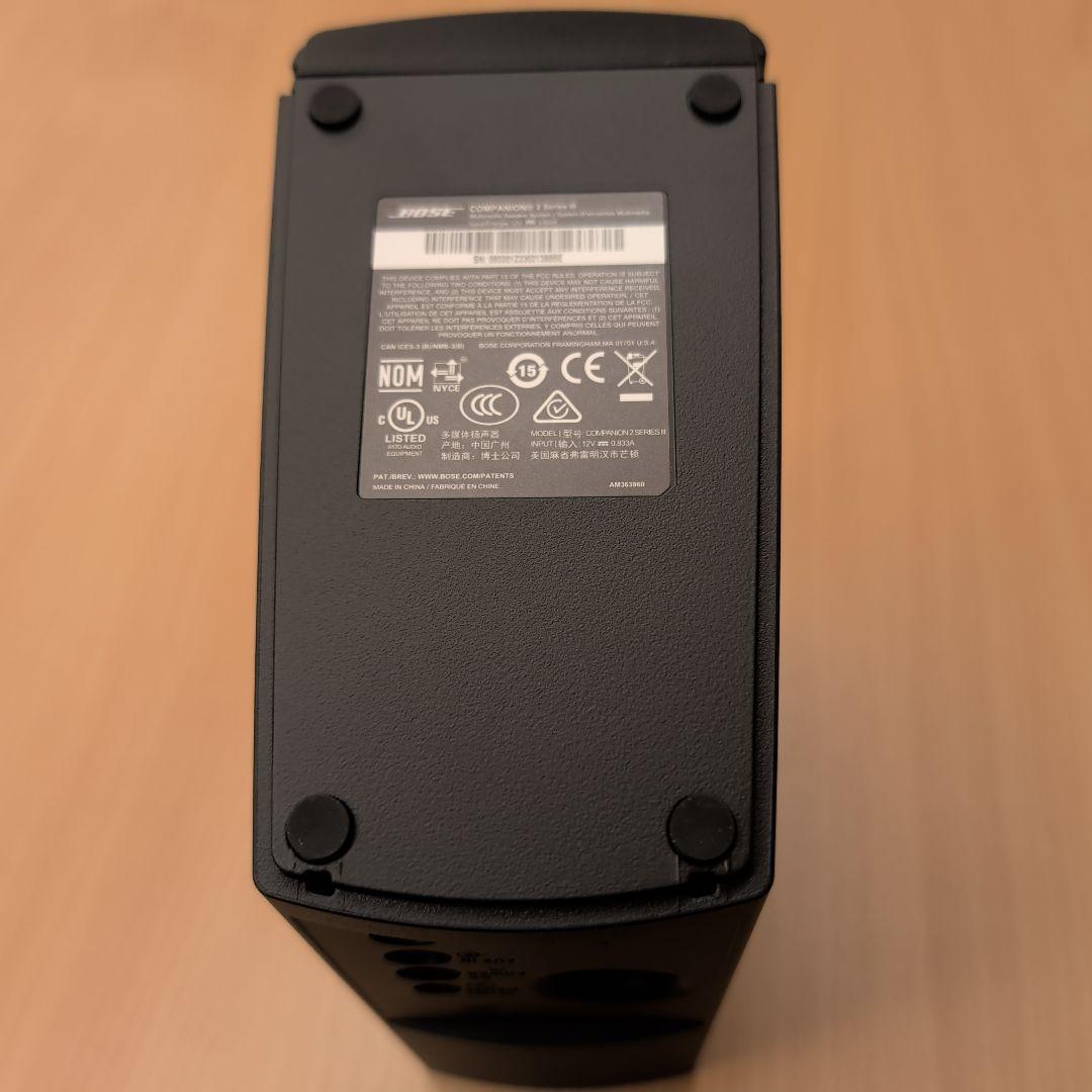 【美品】Bose Companion 2 III PCスピーカー