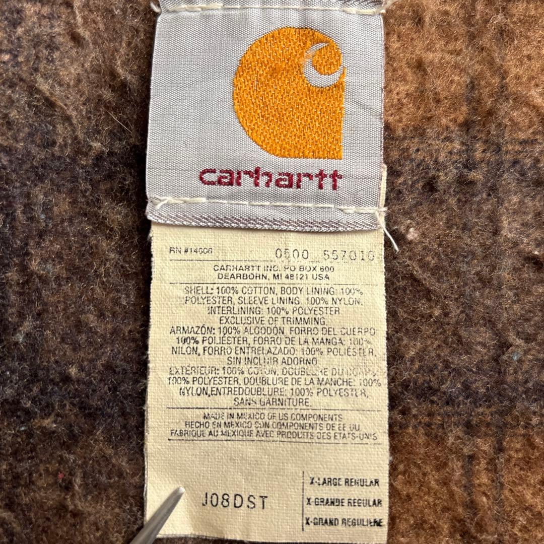 00's■carhartt カーハート【XL】アクティブジャケット デニム