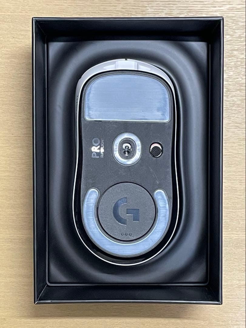 美品 Logicool PRO X SUPERLIGHT ホワイト