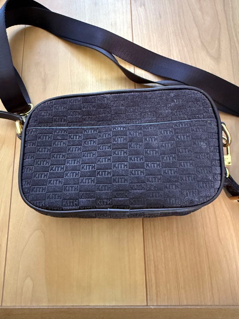 KITH モノグラム スエード クロスウォーク
