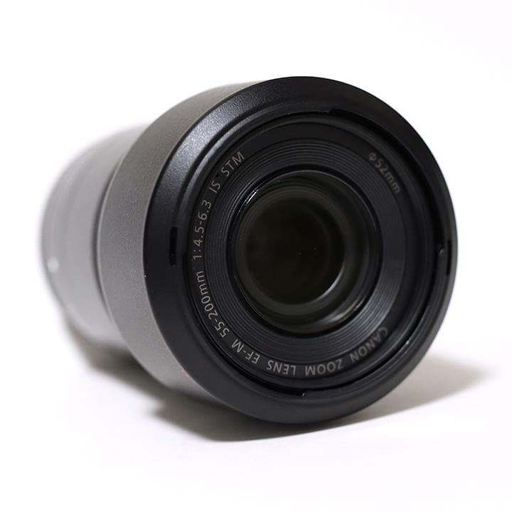 美品 Canon EF-M 55-200mm 1:4.5-6.3 IS STM