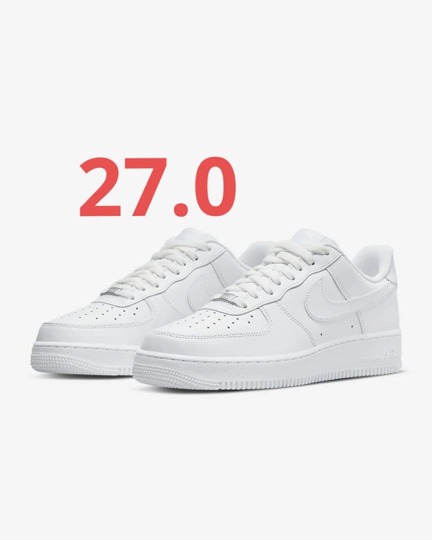 靴 NIKE AIR FORCE 1 '07 CW2288 111