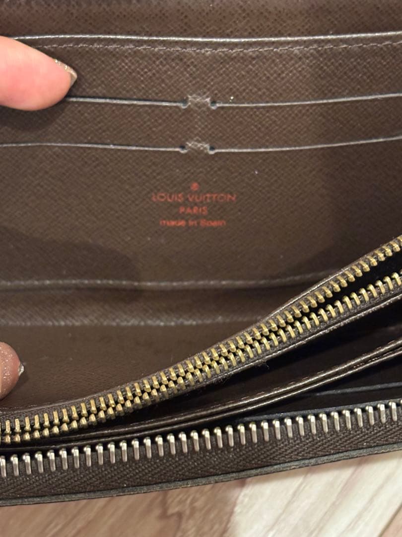 【値下げ】Louis Vuitton ダミエ長財布