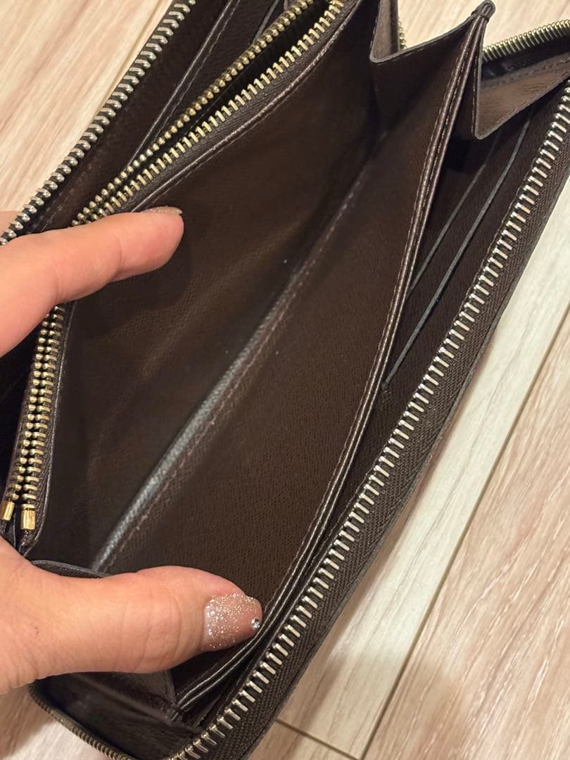 【値下げ】Louis Vuitton ダミエ長財布