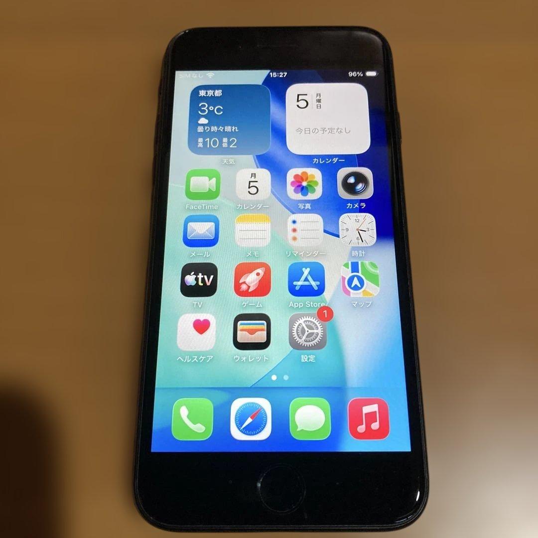 iPhone SE 2 ブラック 64GB バッテリー76%