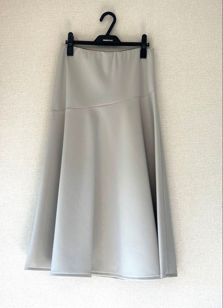 LOUSTIC バイアスフレアスカート シルバーグレー