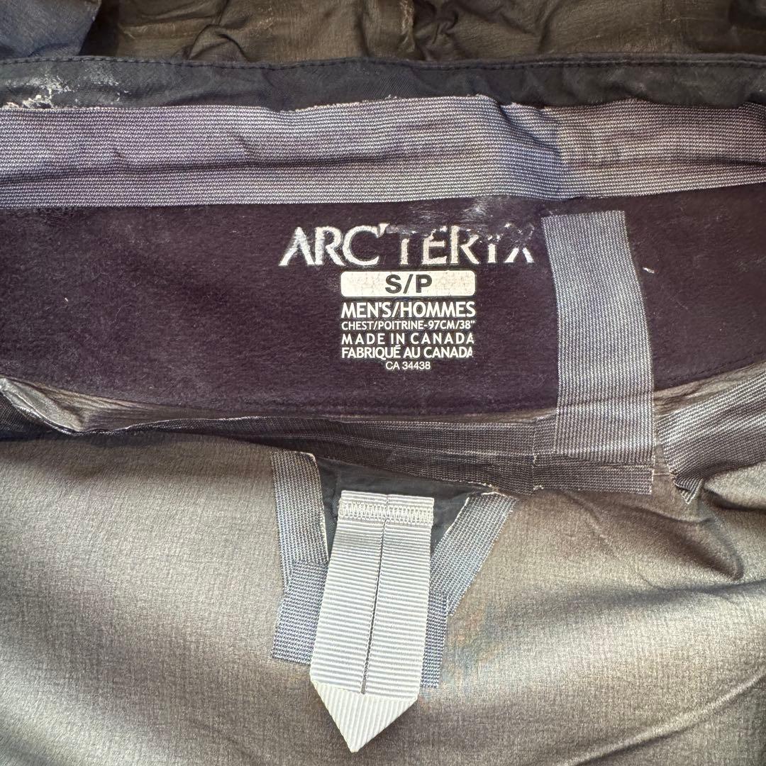 ☆カナダ製☆【ARC' TERYX】■BETA ARジャケット(黒S)■希少