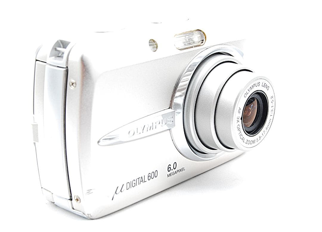 【極上美品】OLYMPUS μミュー600 動作確認済バッテリー新品 30004