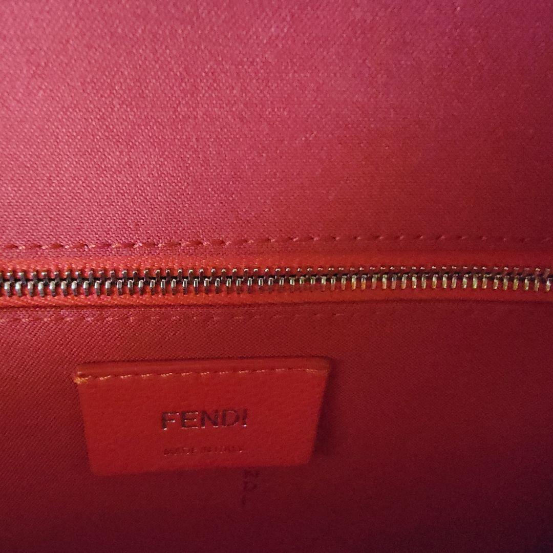 【可愛い】FENDI フェンディ バイザウェイ バックパック／リュックレザー赤