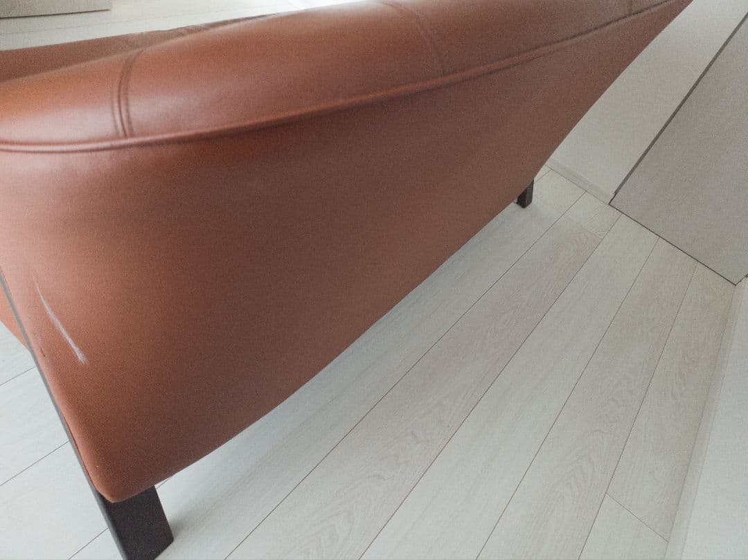 アサヒ家具　Vigor 3P 本皮ソファー