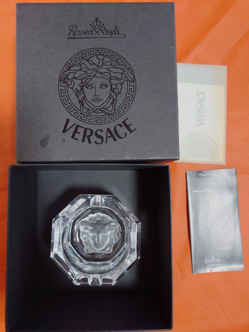 最終価格　VERSACE メドゥーサ アッシュトレイ 灰皿 小物入れ 美品