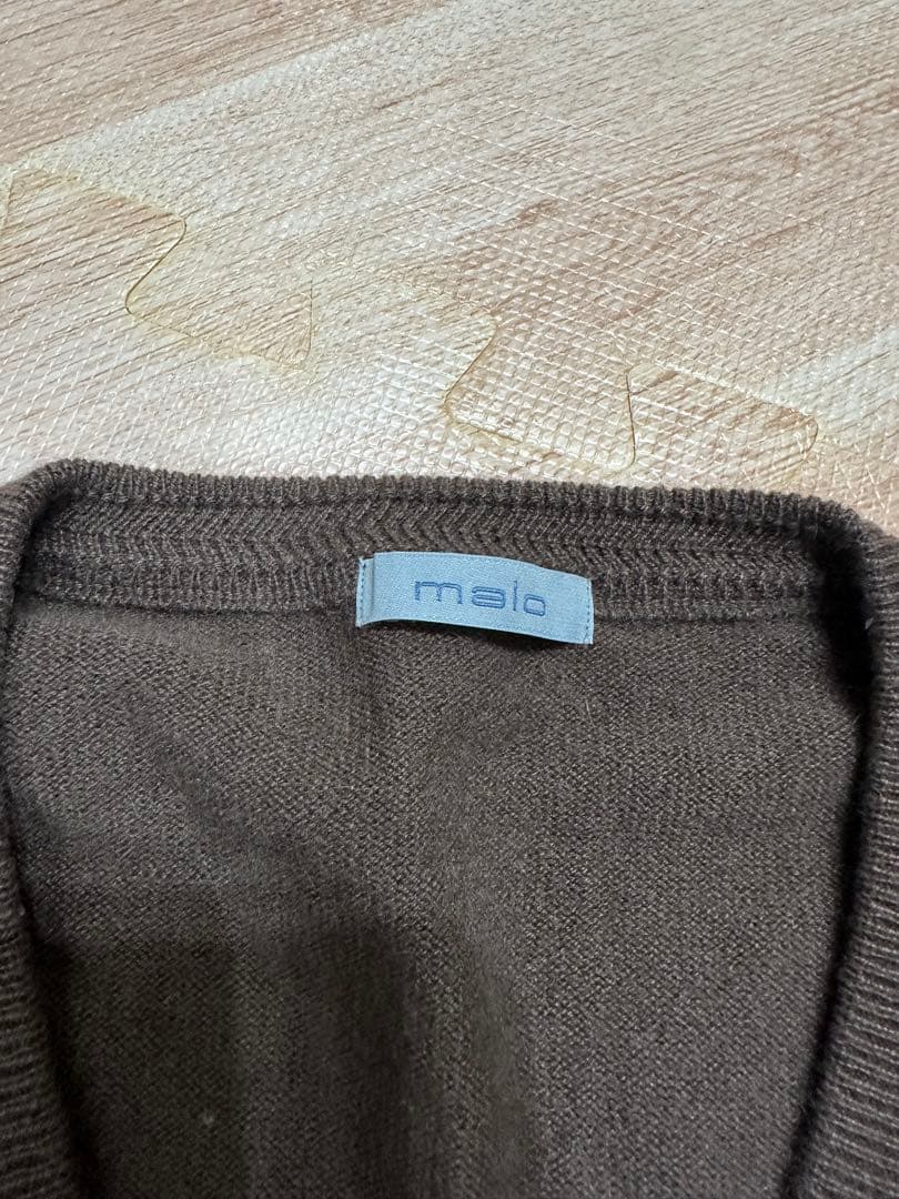 マーロ　ニットカシミヤ　ブラウン