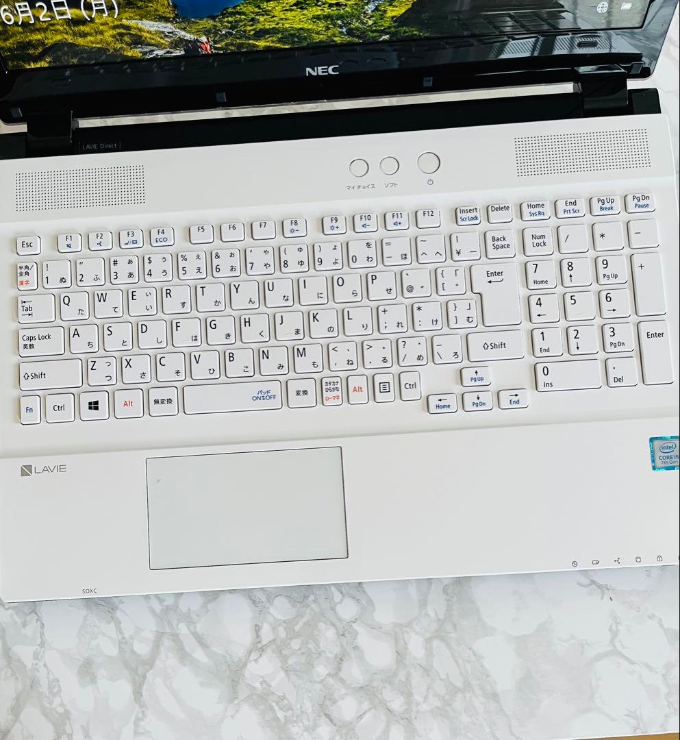 NEC ノート型GN254 Corei5 7200 Blu-ray搭載