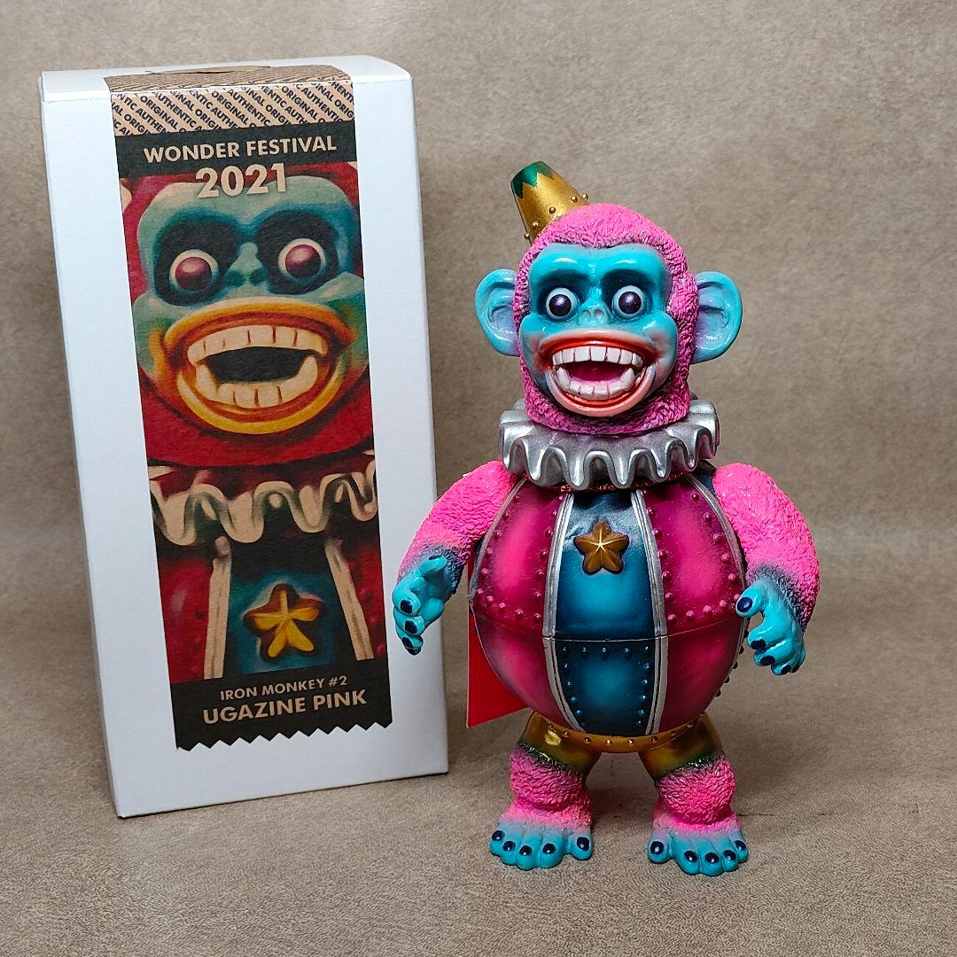 ソフビ KIKKAKE TOY ワンフェス限定 PINK 鉄猿2号 キッカケトイ
