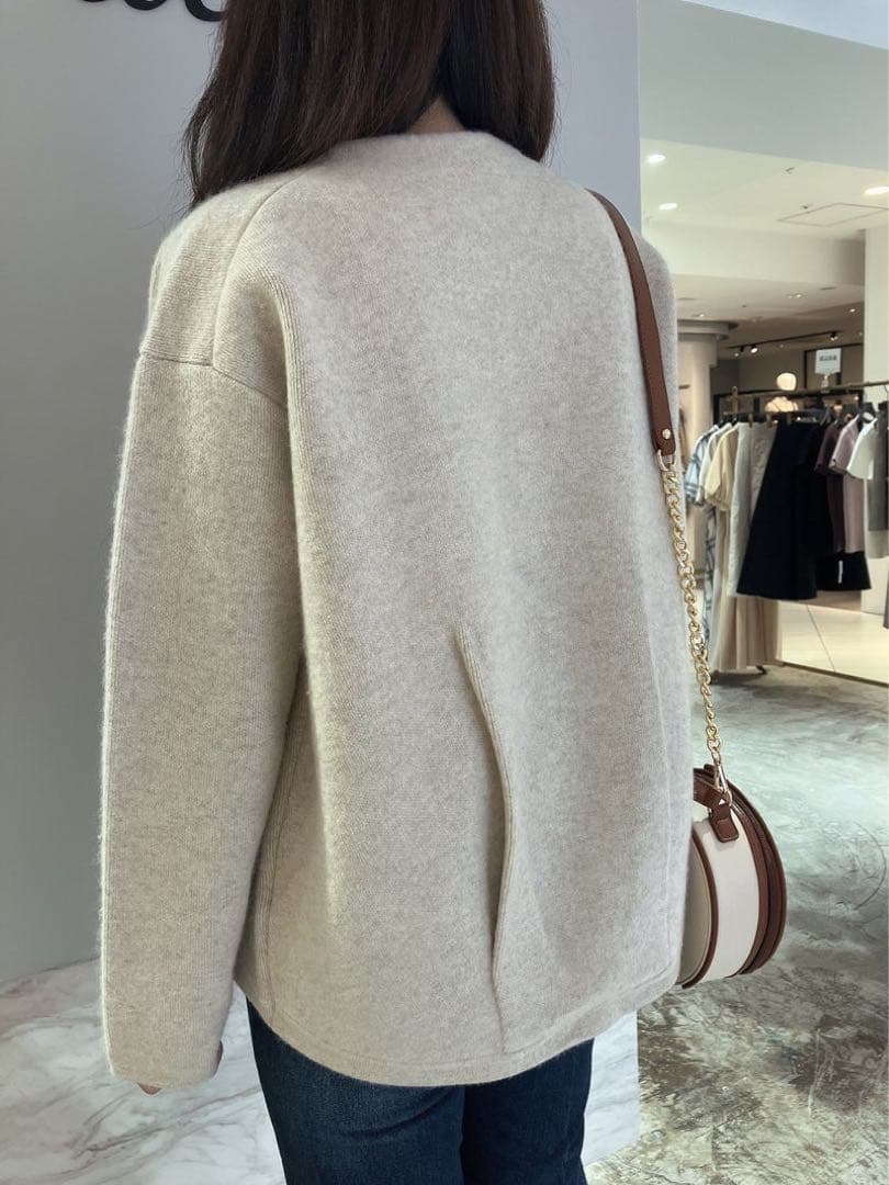 【お値下げ中 新品】 Noela ノエラ ニット アウター コート ジャケット