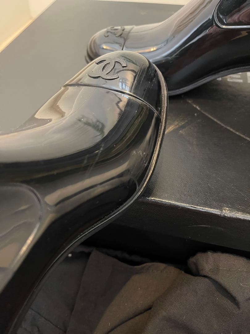 CHANEL シャネル　カメリア　ブーツ　36(22.5)