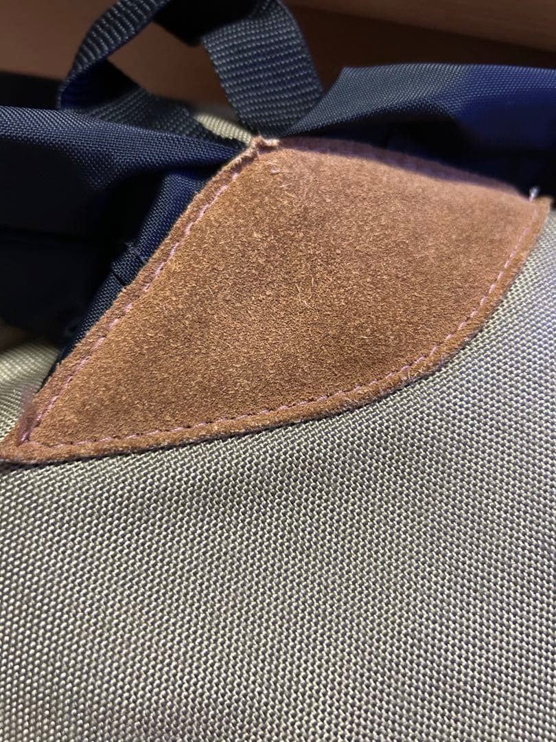 エルベシャプリエ　リュック　USA製　カーキ