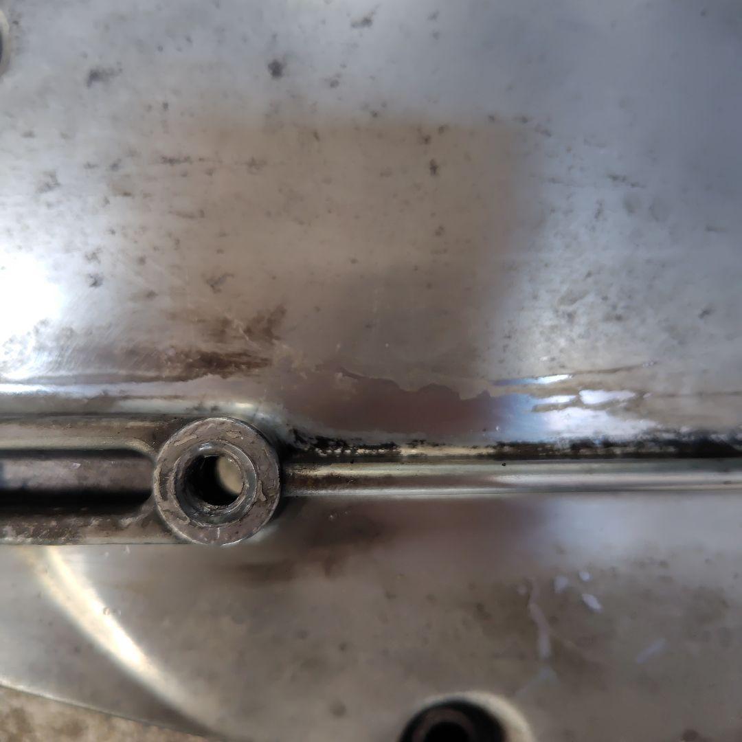 純正　スポーツスター用スプロケットカバー ポリッシュ 1991〜2003 エボ