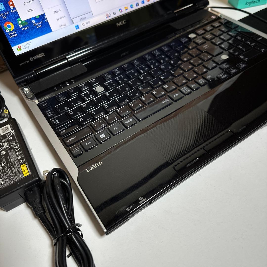 NECノートPC Core i7 SSD256GB Windows11オフィス付