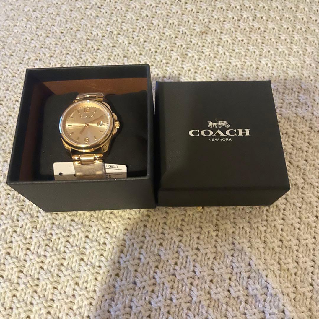 COACH 腕時計　GREYSON レディース ゴールド