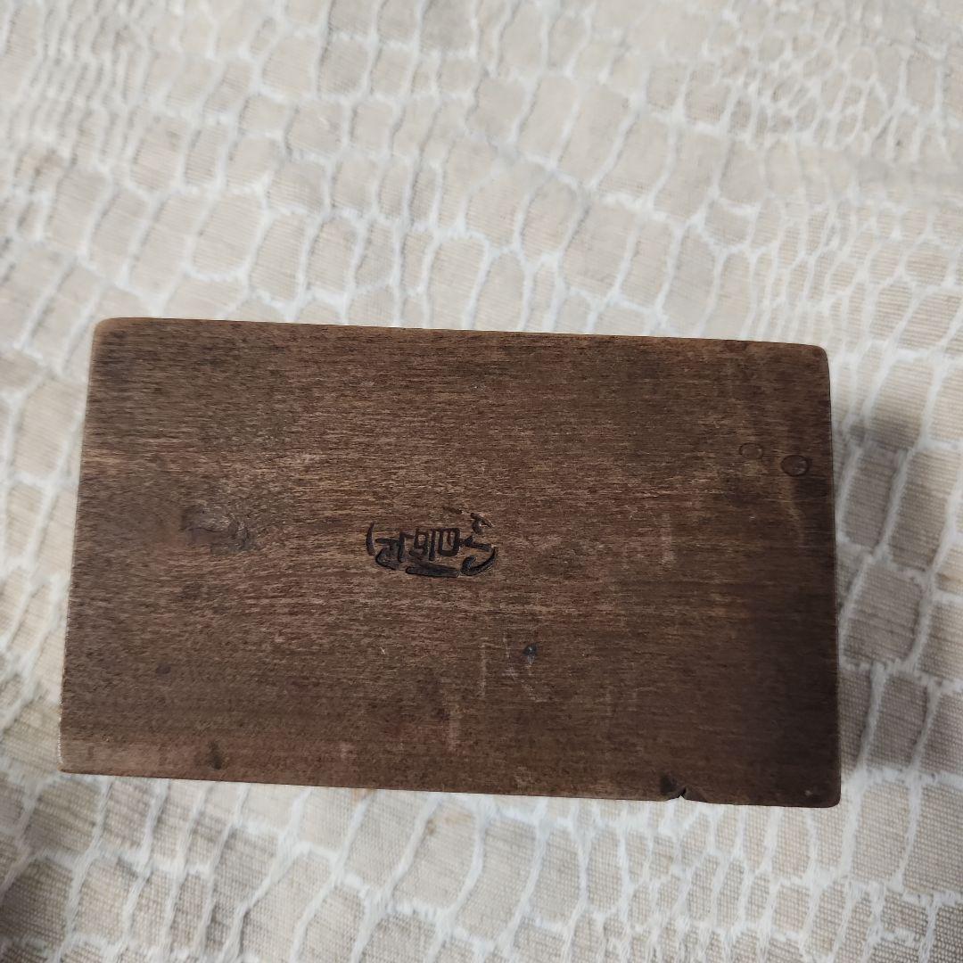 た*ま様 菓子木型-千鳥　古い 木型 菓子型 和菓子 木製 古道具 古物