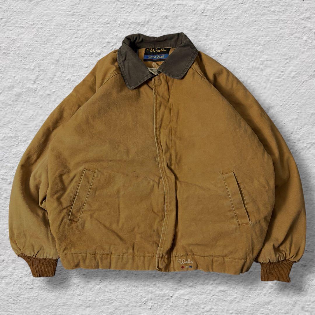 Wallsダックジャケットデトロイトジャケット90sキャメル古着vintage
