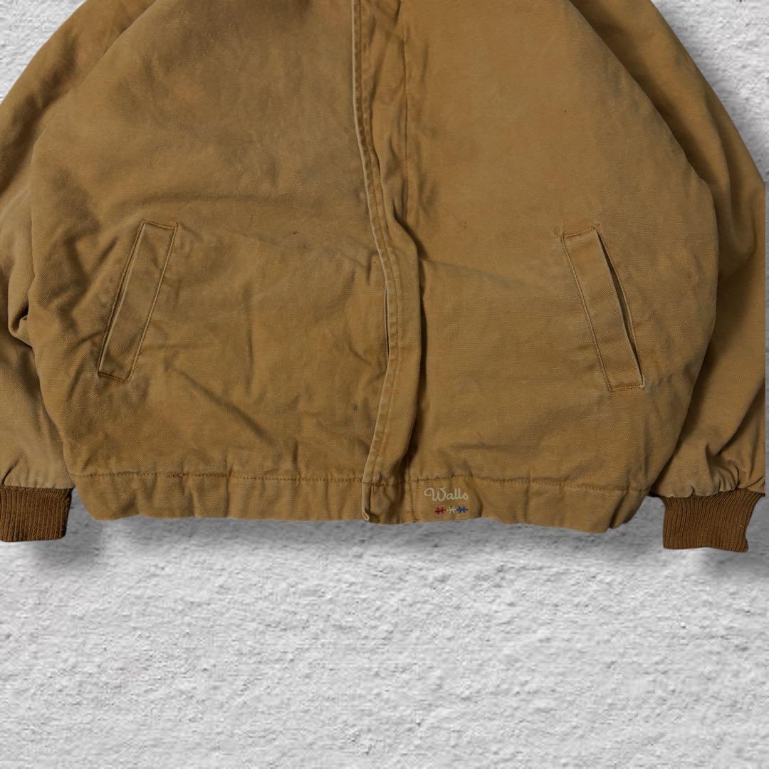 Wallsダックジャケットデトロイトジャケット90sキャメル古着vintage