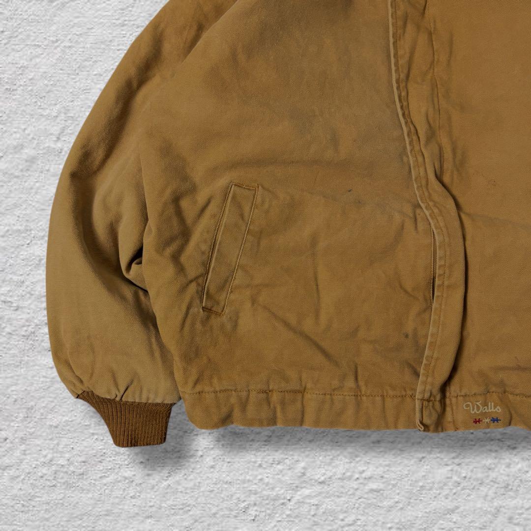 Wallsダックジャケットデトロイトジャケット90sキャメル古着vintage