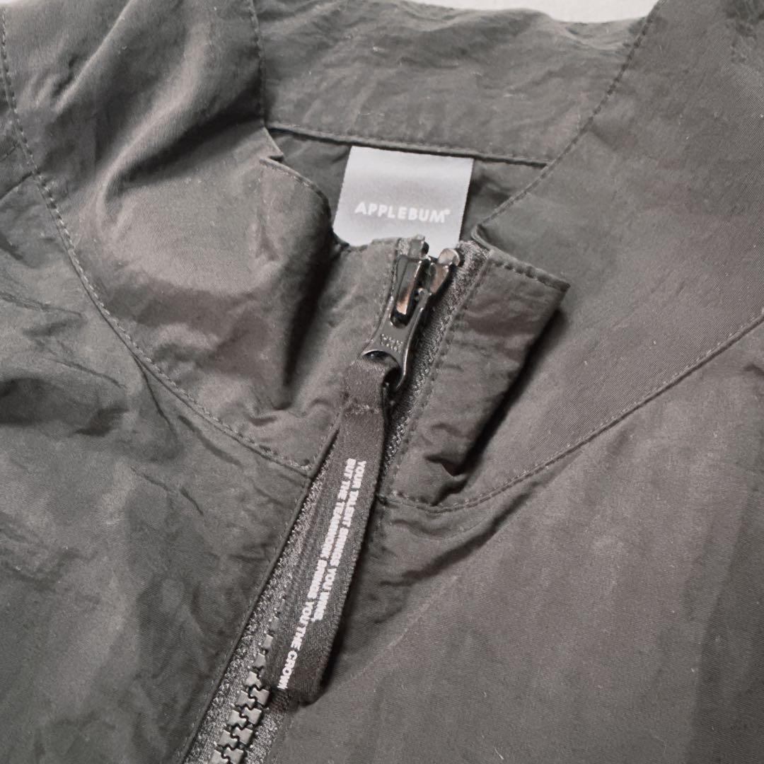APPLEBUM アップルバム ナイロンセットアップ 黒 XL/L ロゴ