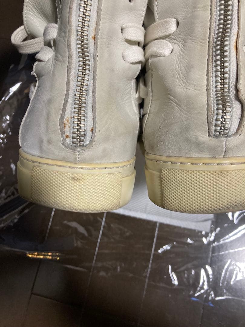 クリスヴァンアッシュ　レザースニーカー 42 KRIS VAN ASSCHE