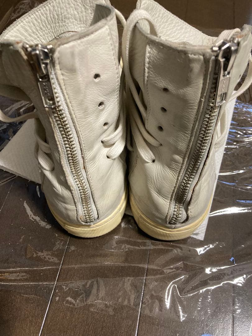 クリスヴァンアッシュ　レザースニーカー 42 KRIS VAN ASSCHE