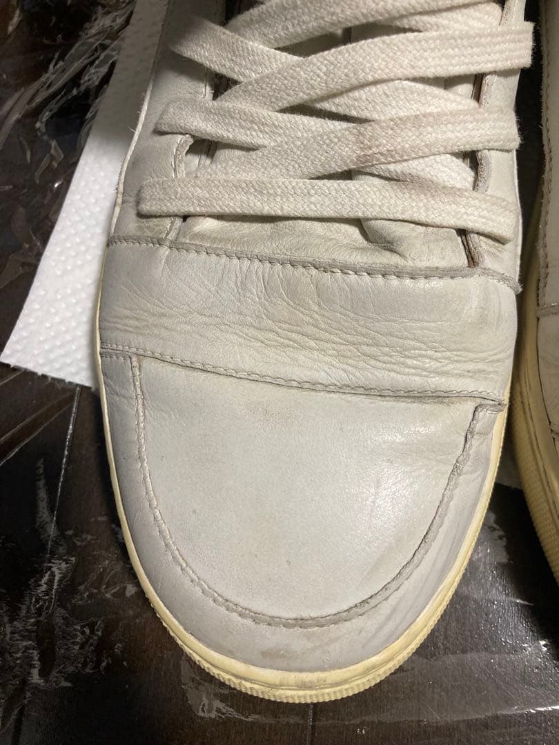 クリスヴァンアッシュ　レザースニーカー 42 KRIS VAN ASSCHE