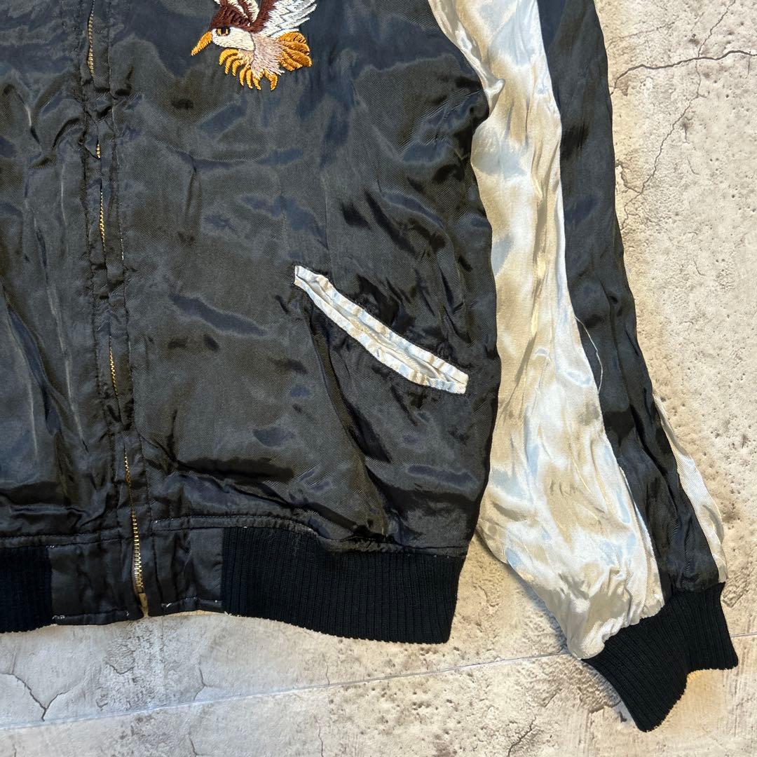 50s 復刻 WAREHOUSE 沖縄 スーベニア スカジャン 虎 鷹 サテン